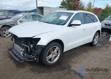 2016 Audi Q5 2.0T Premium из США, поврежденный, VIN WA1L2AFP8GA032811